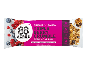 triple berry crumble bar